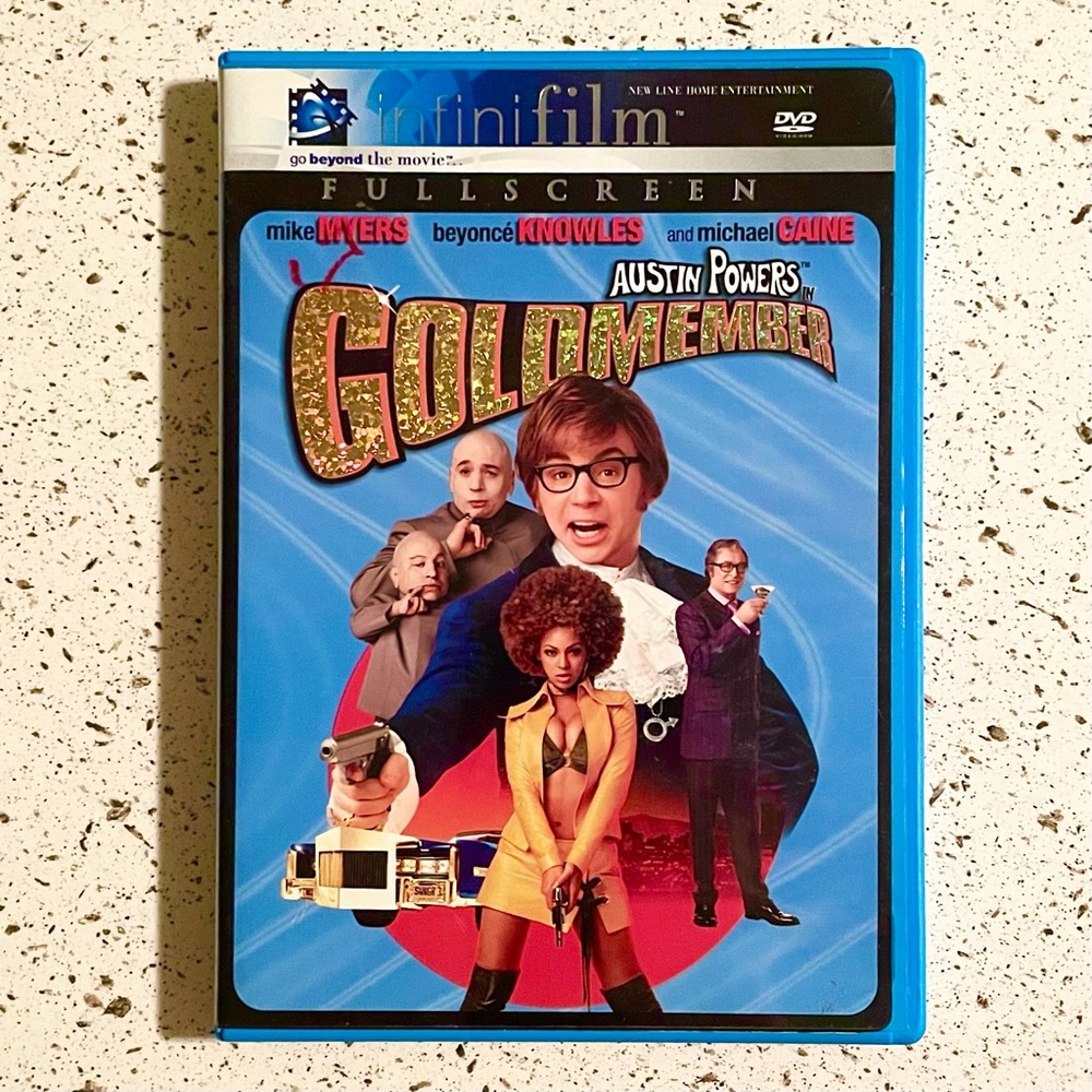 Austin Powers Goldmember Movie DVD